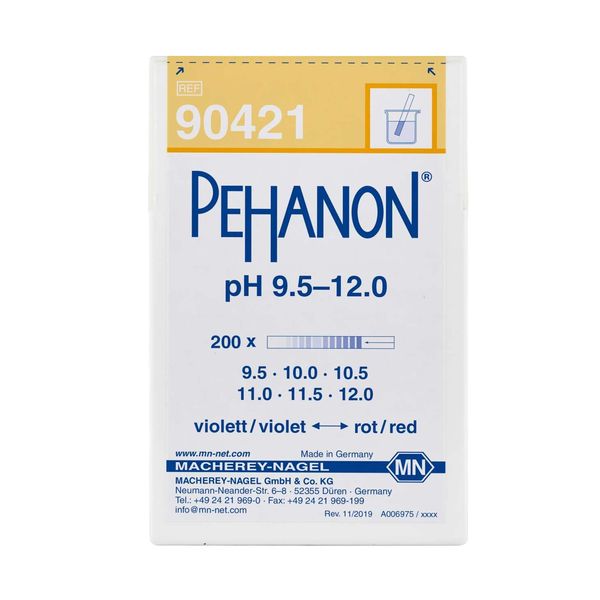 Индикаторная бумага для определения рН в окрашенных образцах PEHANON® 9,5-12,0