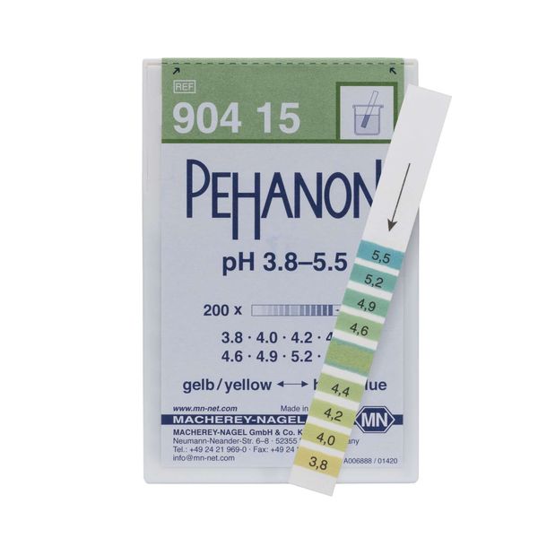 Индикаторная бумага для определения рН в окрашенных образцах PEHANON® 3,8-5,5