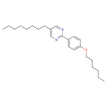 2-(4-гексилоксифенил)-5-октилпиримидин