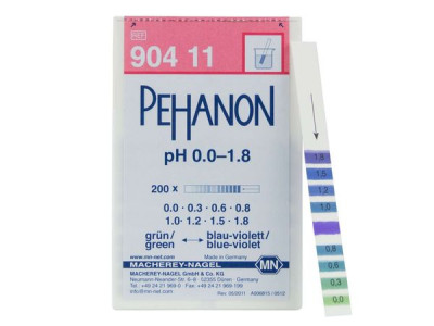 Индикаторная бумага для определения рН в окрашенных образцах PEHANON® 0-1,8